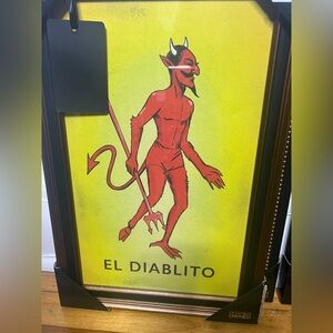 Loteria art - El Diablito